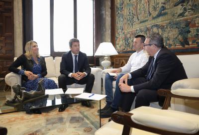Carlos Mazón es reunix amb els presidents de les tres diputacions provincials de la Comunitat Valenciana